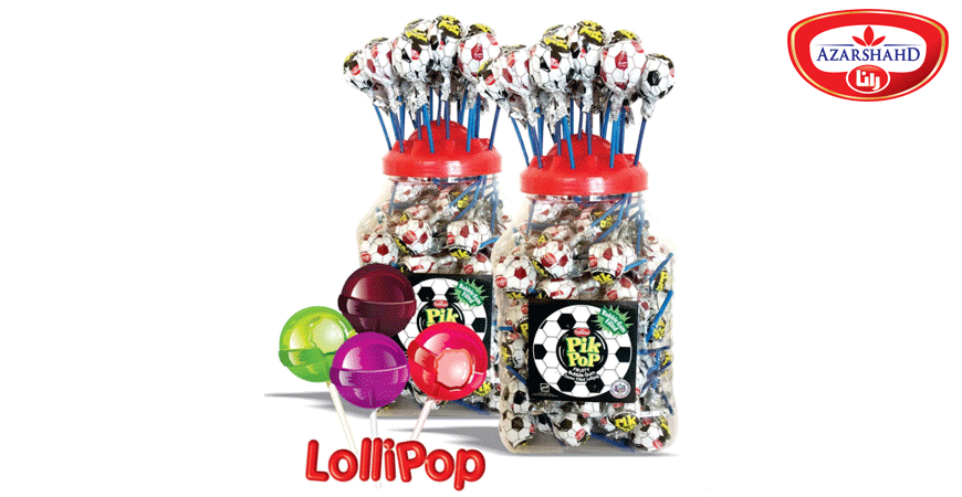 Gum Filled Football Lollipop (100 Pcs)