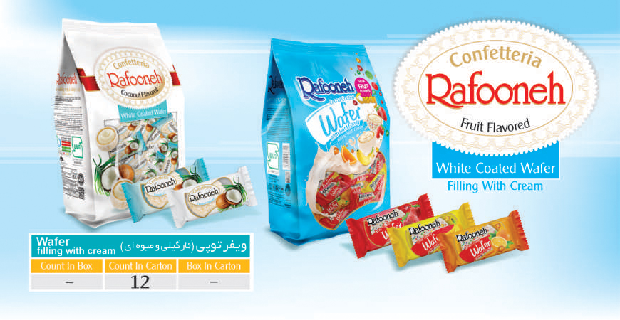 ویفر توپی نارگیلی